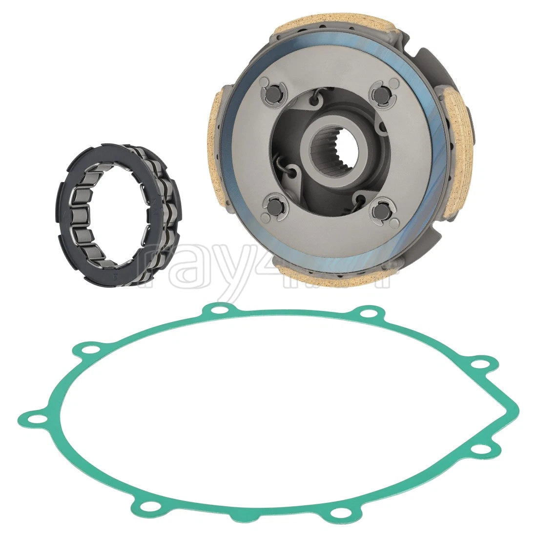 Centrifugal Carrier Wet Clutch & Gasket for Yamaha Grizzly 350 (2007–2014)