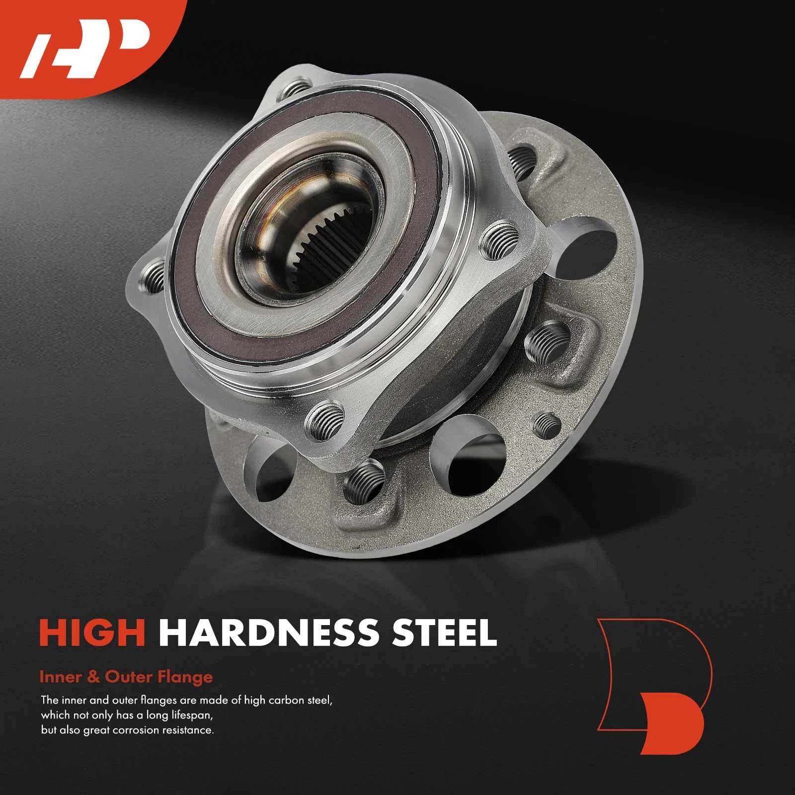 2X Front Wheel Hub & Bearing Assembly for Mercedes-Benz E63 AMG (2017–2020)