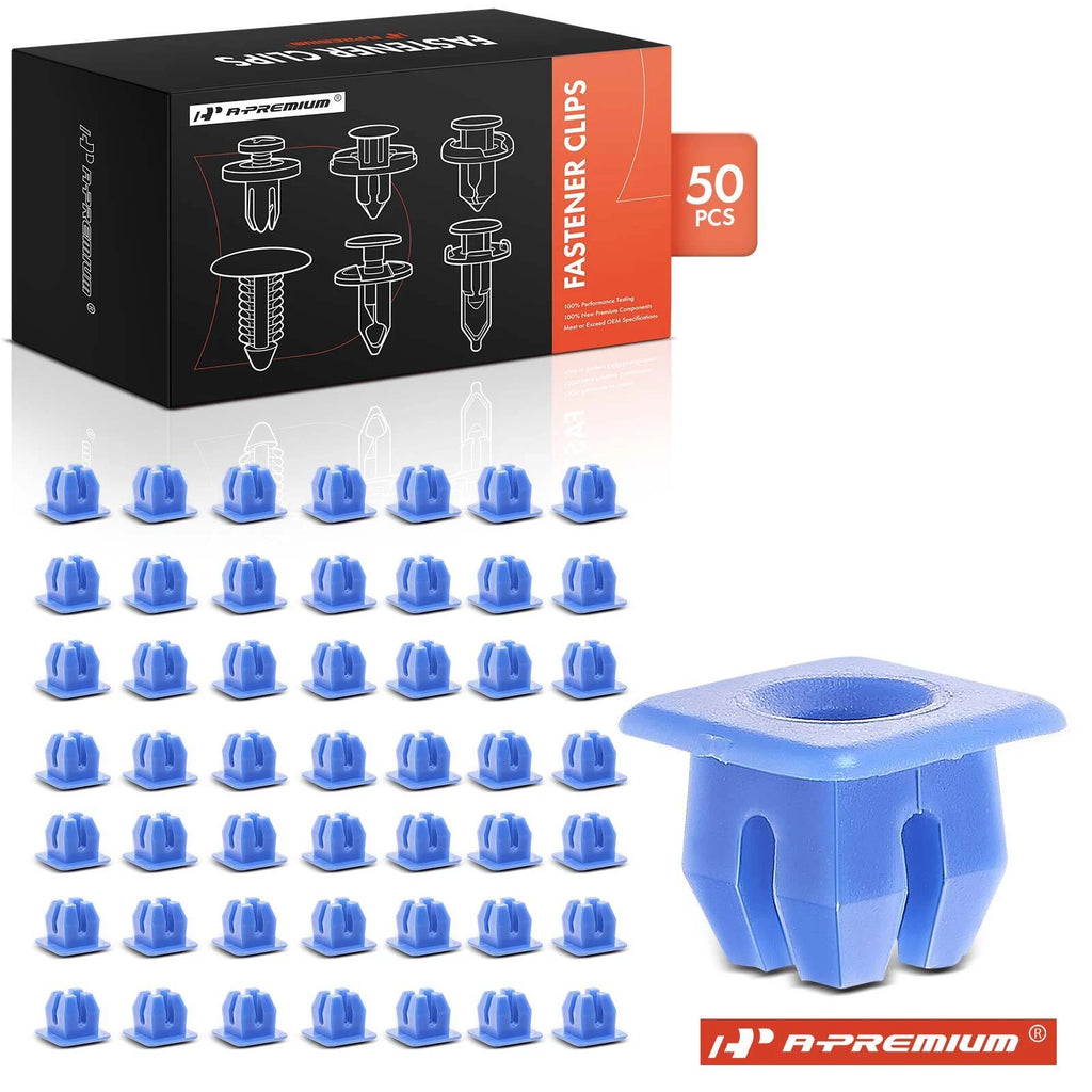 Set of 50 Bumper Outer Bracket Nuts for Ford 