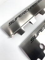 Fuel Rail Covers Black Carbon Fiber for Chevrolet Corvette Z06 (2015–2019)