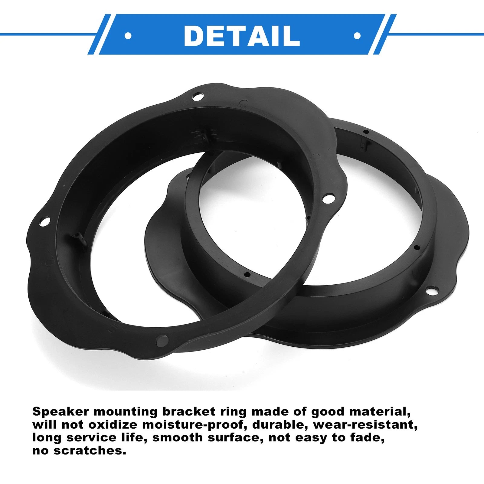 2X Speaker Spacer Ring for Ford C-Max (6.5'' Tweeter)
