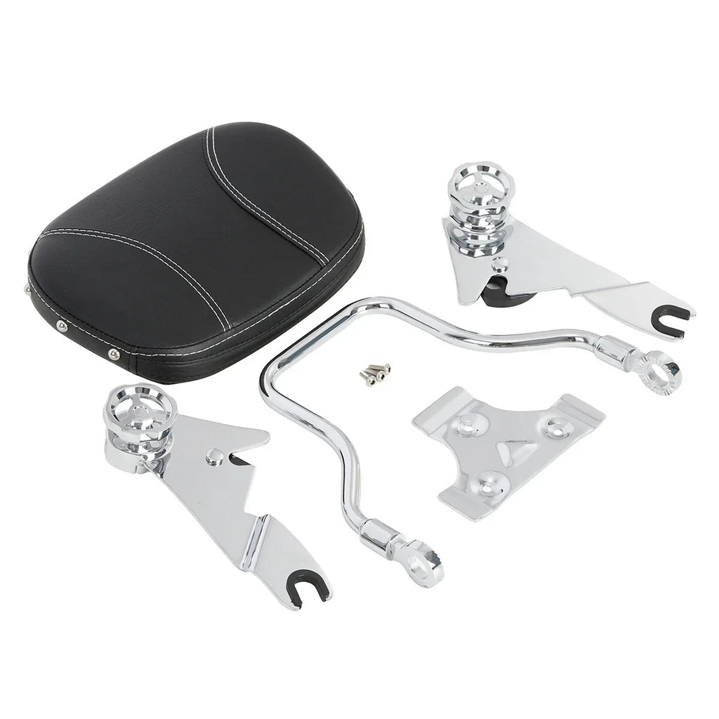 Adjustable Detachable Backrest Pad Sissy Bar for Harley Road King (2009 - 2024)