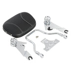 Adjustable Detachable Backrest Pad Sissy Bar for Harley Road King (2009 - 2024)