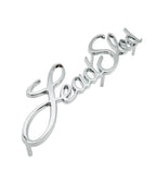 Chrome Die Cast Lead Sled Emblem for Hot Rod Custom (Universal)