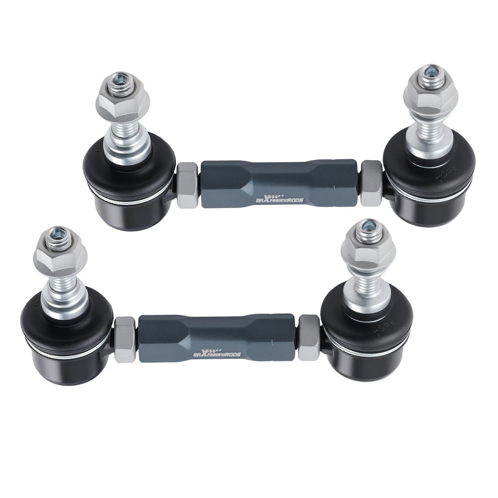 Adjustable Front Sway Bar Link Kit for Universal Fit (137-160mm)