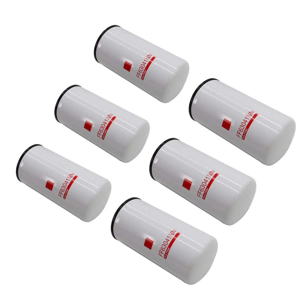 Set of 6 Fuel Filters for Cummins FF63041 (Fits FF63041, 5526400)