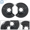 2X Rear Brake Dust Shields for Mazda 3 (2004–2015)