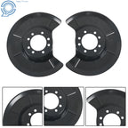 2X Rear Brake Dust Shields for Mazda 3 (2004–2015)