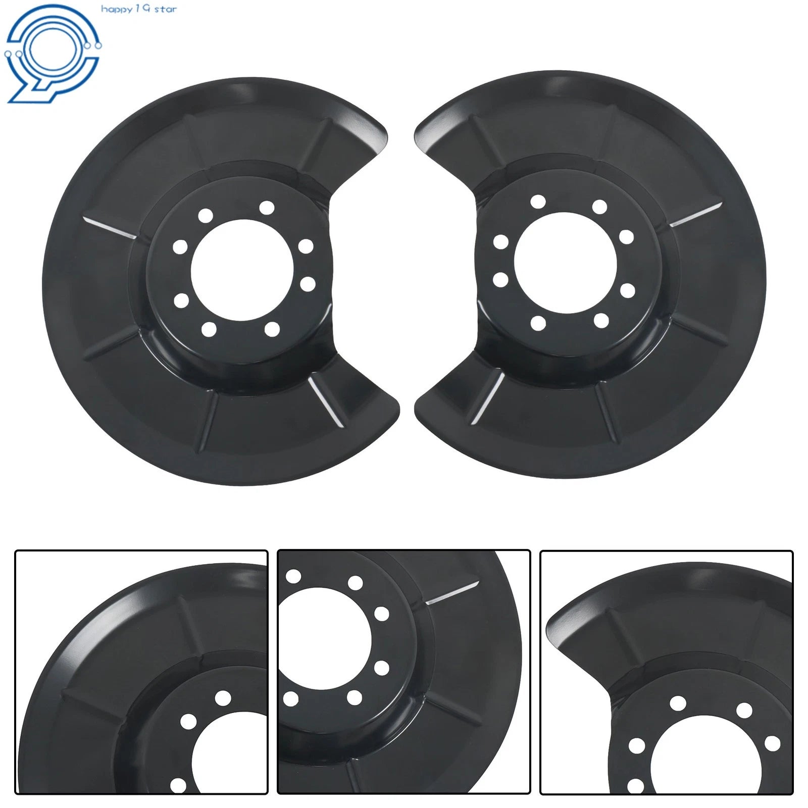 2X Rear Brake Dust Shields for Mazda 3 (2004–2015)