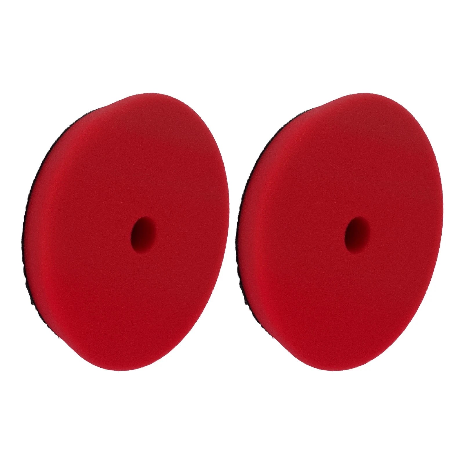 2 Pack Red Foam Buffing Pads 6 Inch for 5" Backing Plate