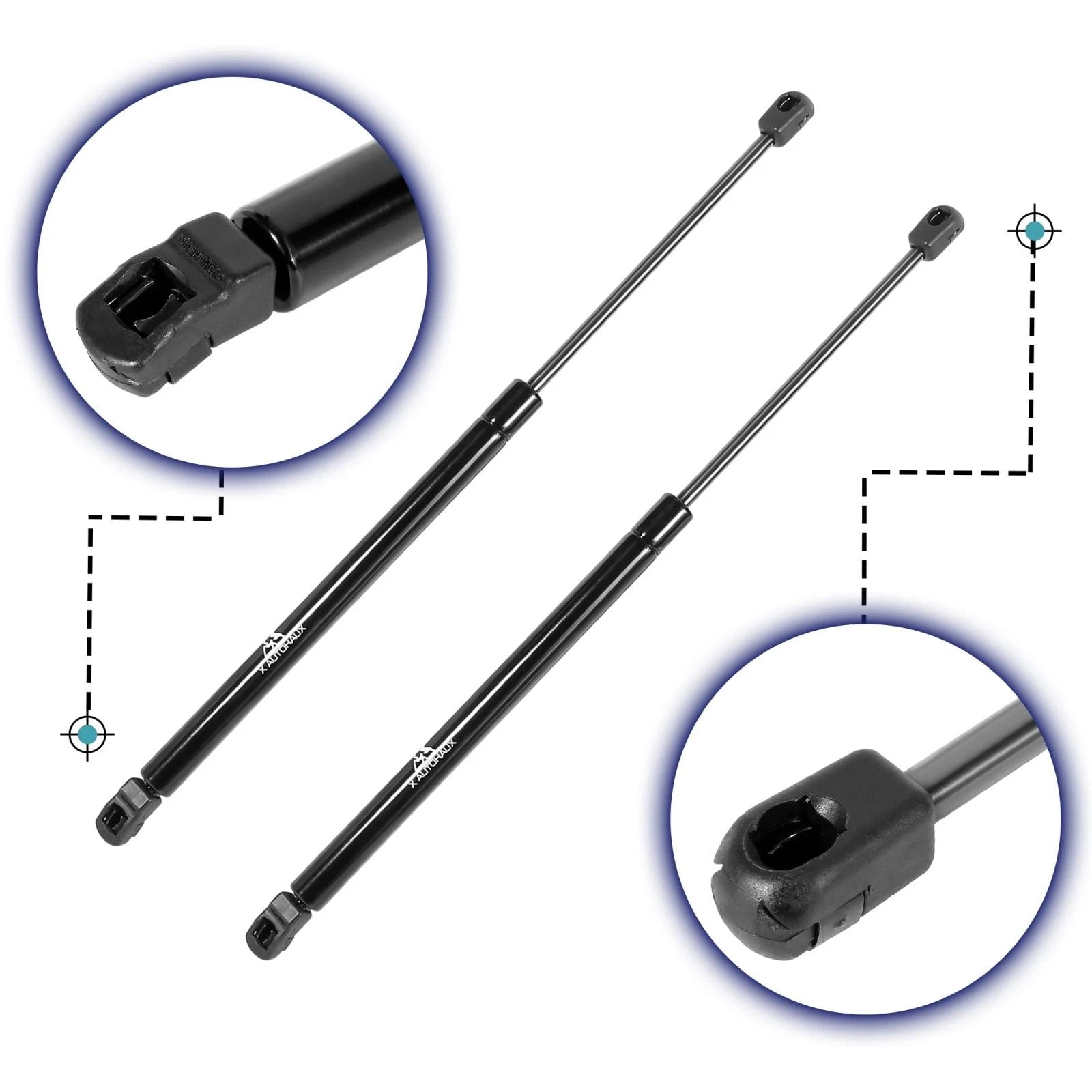 2X Front Hood Lift Supports Struts 534500W190 for Toyota 4Runner (2003–2004)