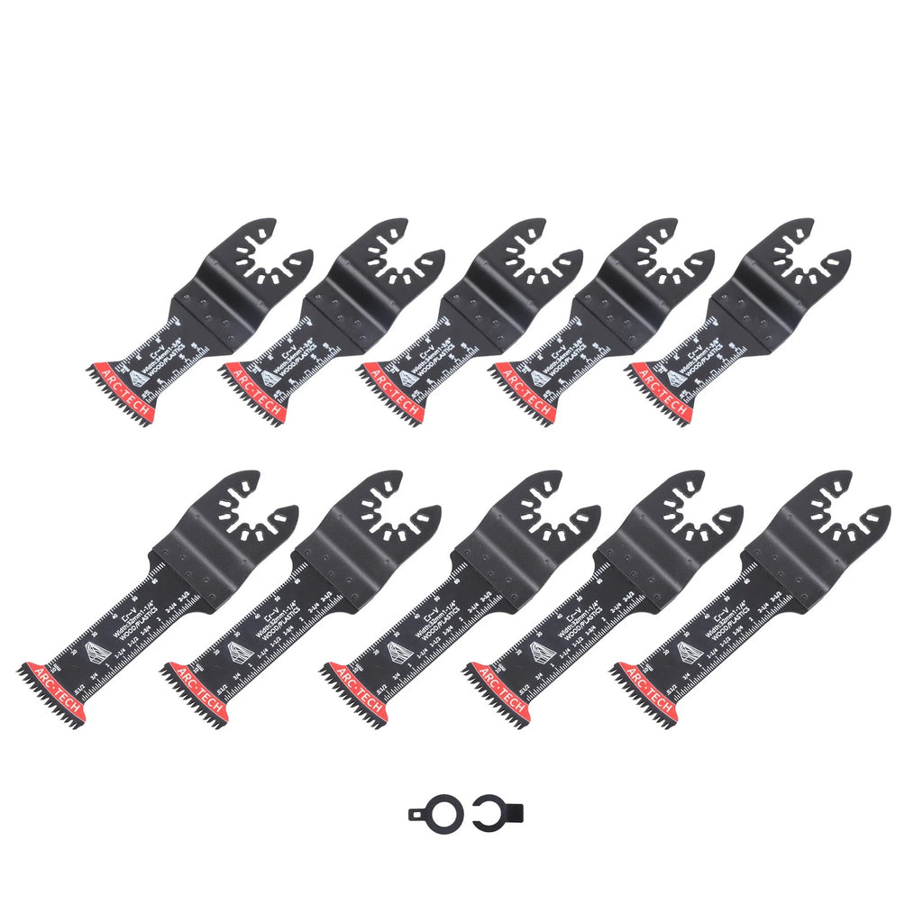 10 Pack Oscillating Multitool Blades for Japanese Tools