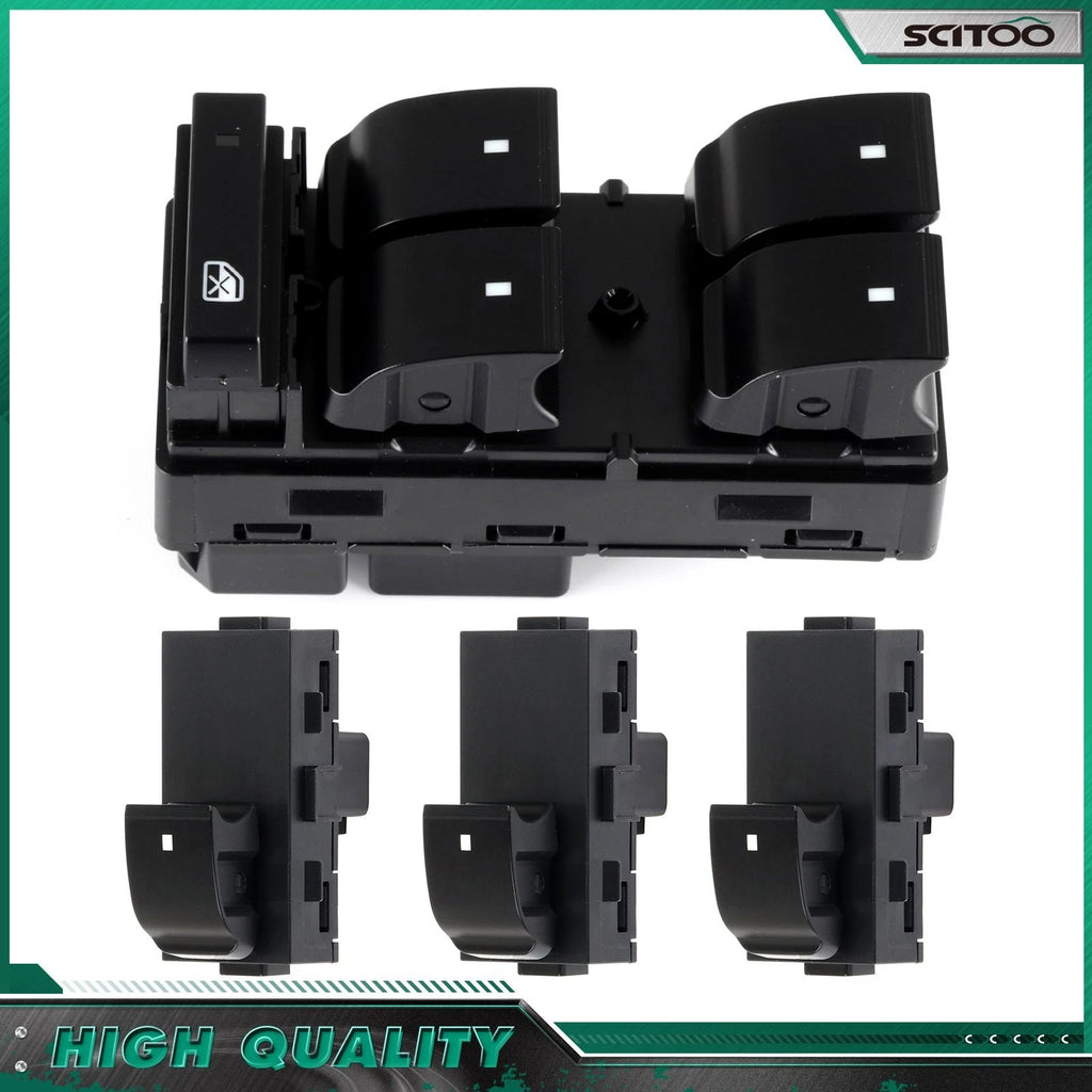 1x Driver & 3x Passenger Power Window Switch for GMC Sierra 1500 (2007–2013)