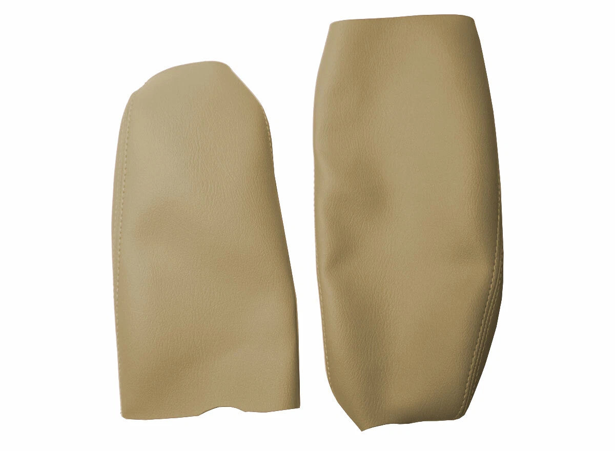 Leather Console Lid Armrest Cover for BMW E63 E64 650 (2003–2010) Beige