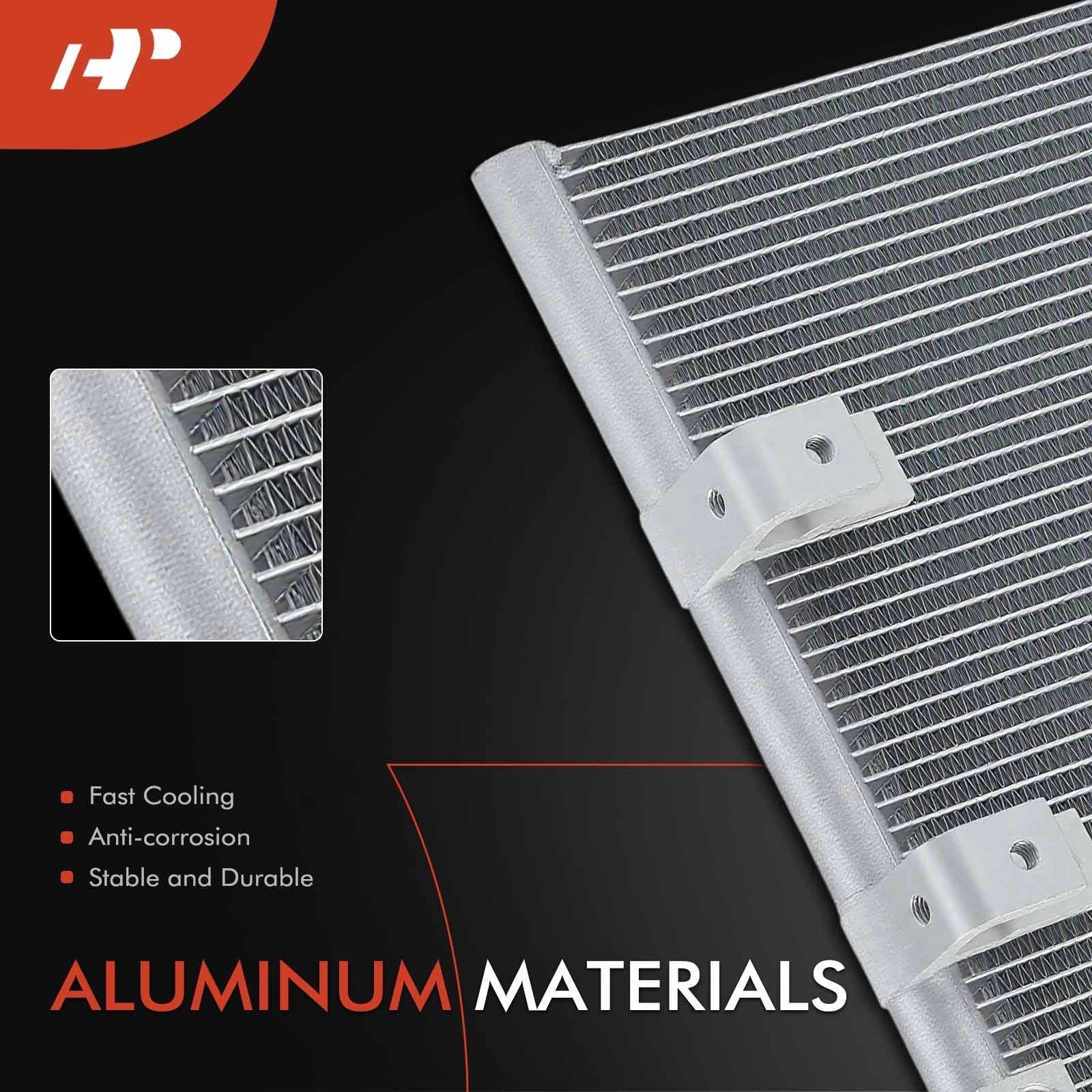 A/C Condenser with Bracket for Mitsubishi Fuso FE FE120 FE140 FE145CC (2005–2021)