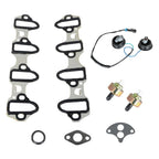 Set of 5 Knock Sensor Harness Intake Manifold Gasket for Silverado Sierra