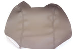 Leather Synthetic Console Armrest Cover for Ford Taurus (2010–2019) Dark Beige
