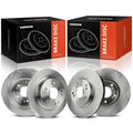 Set of 4 Disc Brake Rotors for Honda Accord (2005–2012)