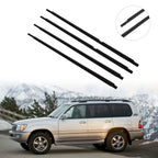 Window Scraper Seal Belt Weatherstrip for Toyota Land Cruiser 100 Series (1998–2007)