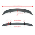 HECASA Rear Trunk Spoiler for Dodge Charger RT (2006–2010) ABS Factory Style