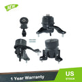 Set of 4 Engine & Transmission Mounts for Toyota Camry (2007–2009)
