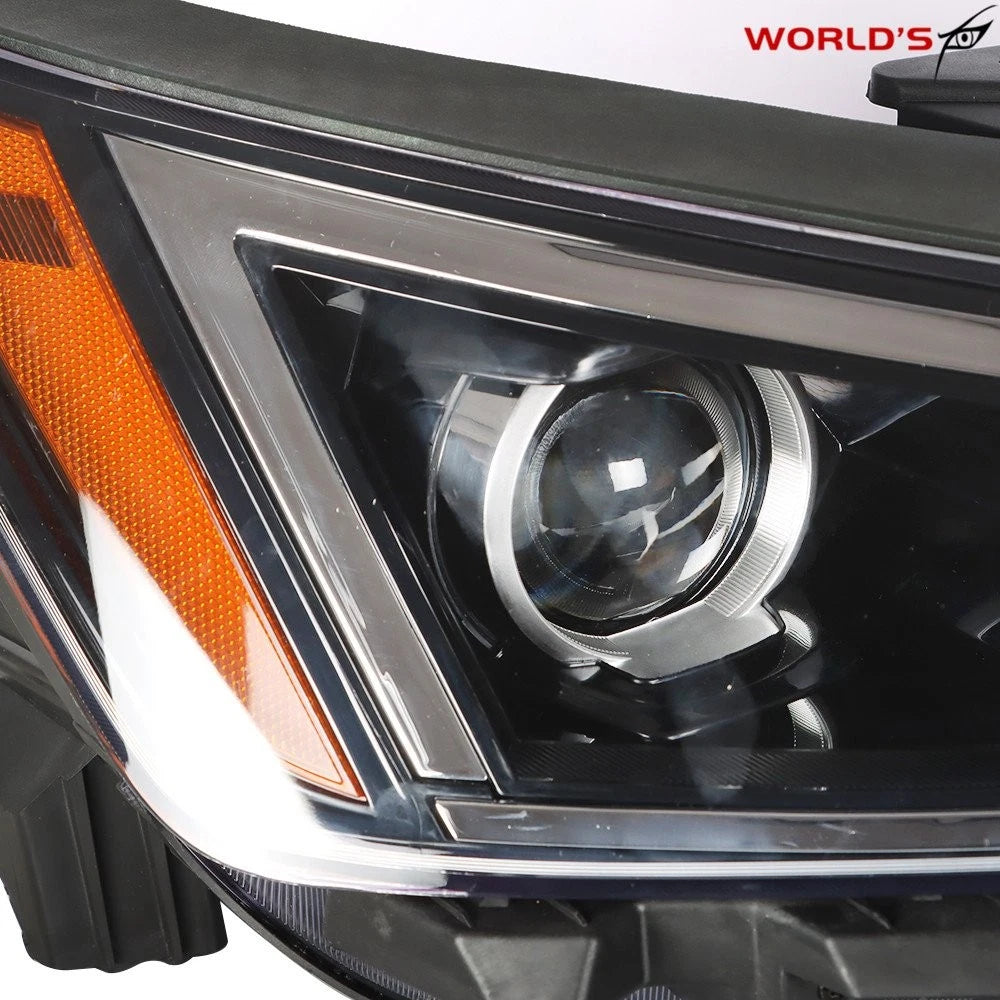 Projector Headlight for Hyundai Elantra (2019–2020) Right Black Housing