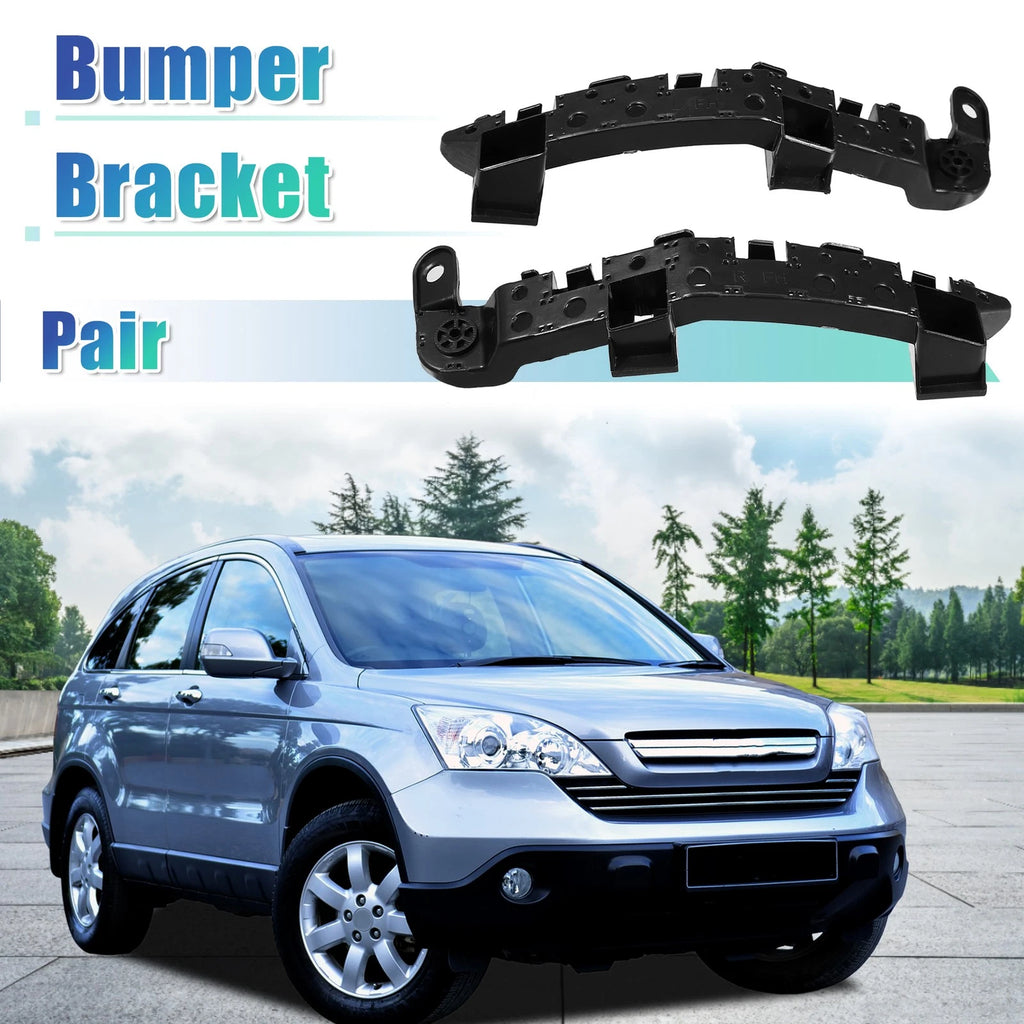 Set of 2 Front Bumper Mounting Support Brackets for Honda CR-V (2017–2019)