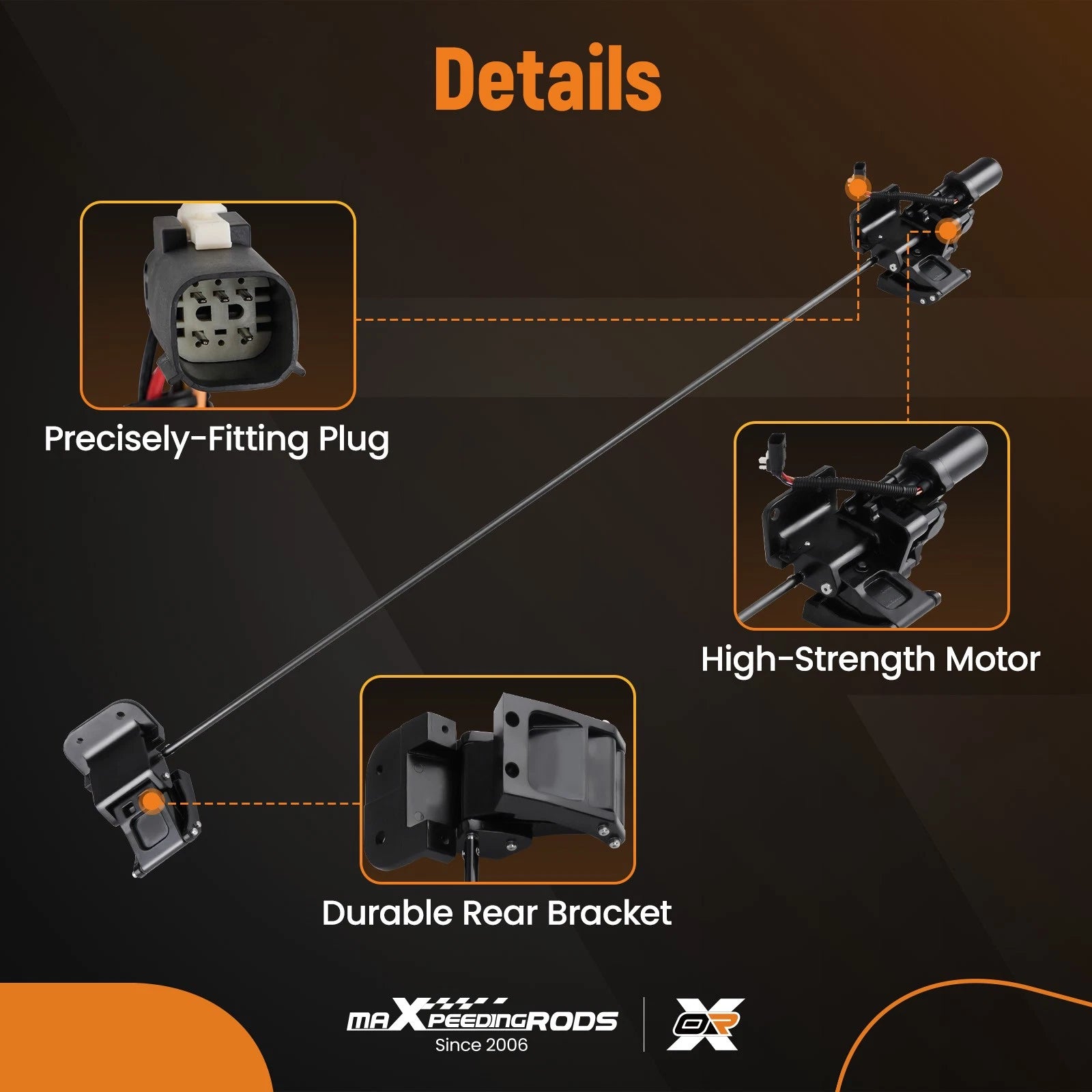 Power Running Board Motor Bracket for Ford Expedition (2015-2017)