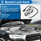 Hood Latch Assembly for Volkswagen Tiguan (2008–2018) No. 5N0823509B