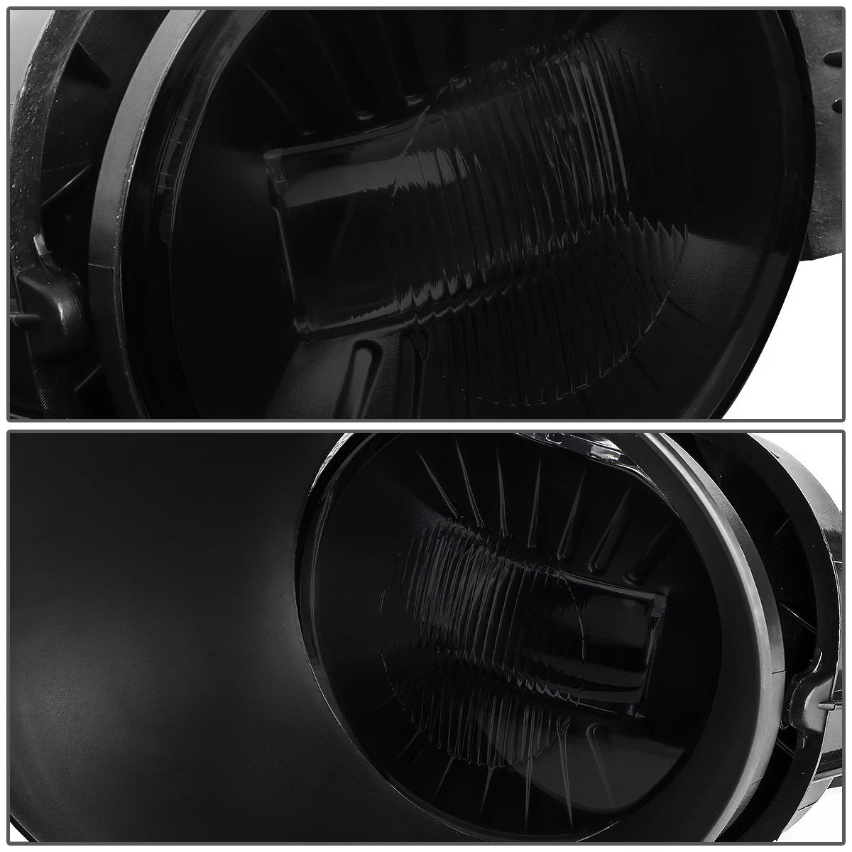 High Power LED Fog Lights for Dodge Ram Truck (2002–2009) - Bezel & Switch