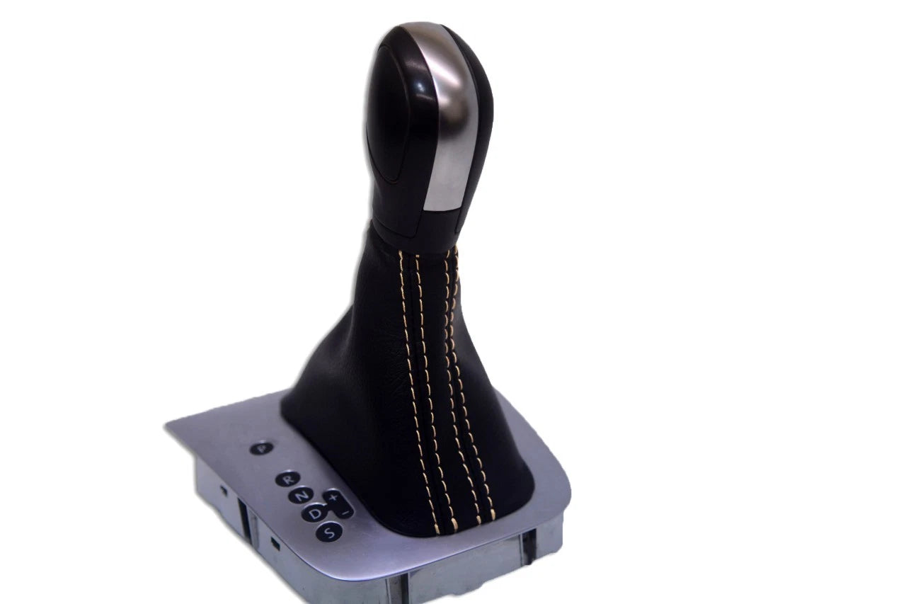Automatic Shift Boot for VW Jetta (2011–2018) Beige Stitch