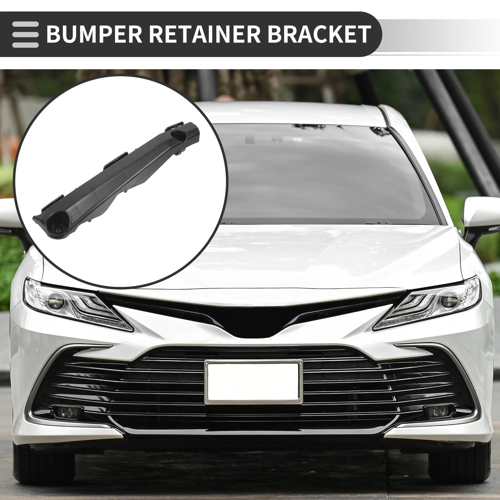 1pc Left Front Bumper Retainer Bracket No. 5253606130 for Toyota Camry (2012–2014)