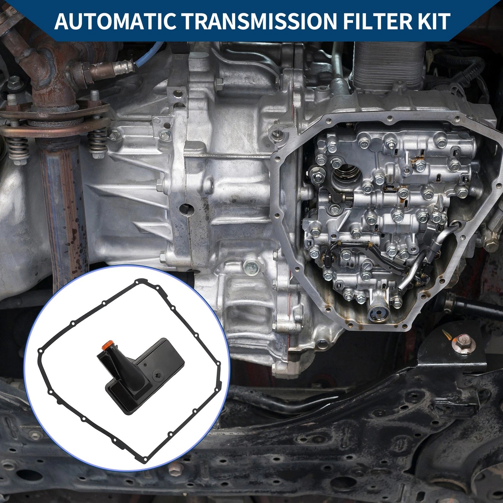 Set of 2 DL501/0B5 Automatic Transmission Filter Kit for Audi S7 (2013–2018)