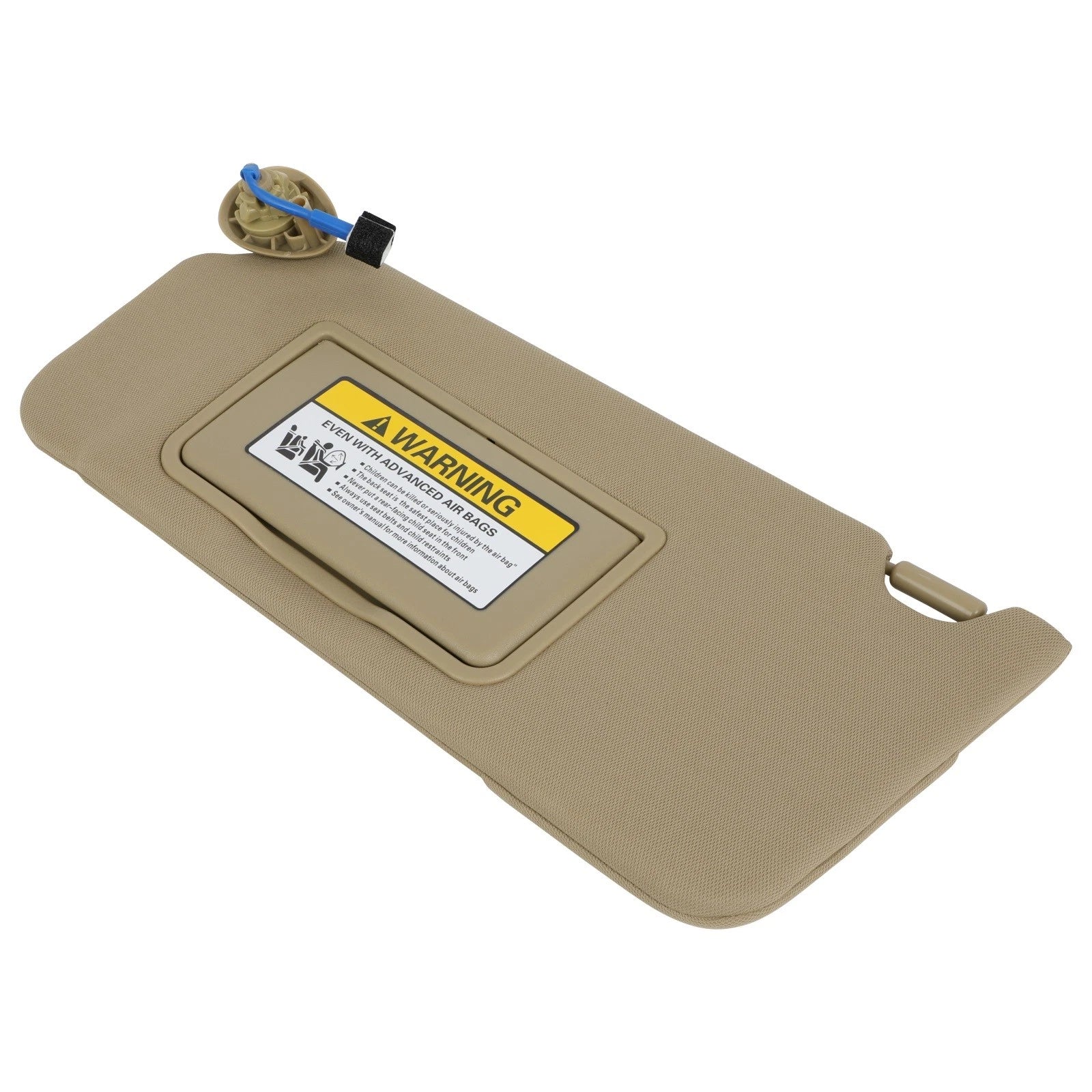 Left Driver Sun Visor Tan for Honda Accord (2008–2012)