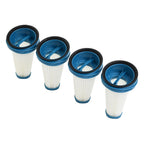Set of 4 Filters for X-pert RH69 RH6921WO Vacuum Cleaner