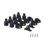 16-Piece Nylon Fittings for Bimini Top Marine Boat Clamp Kit