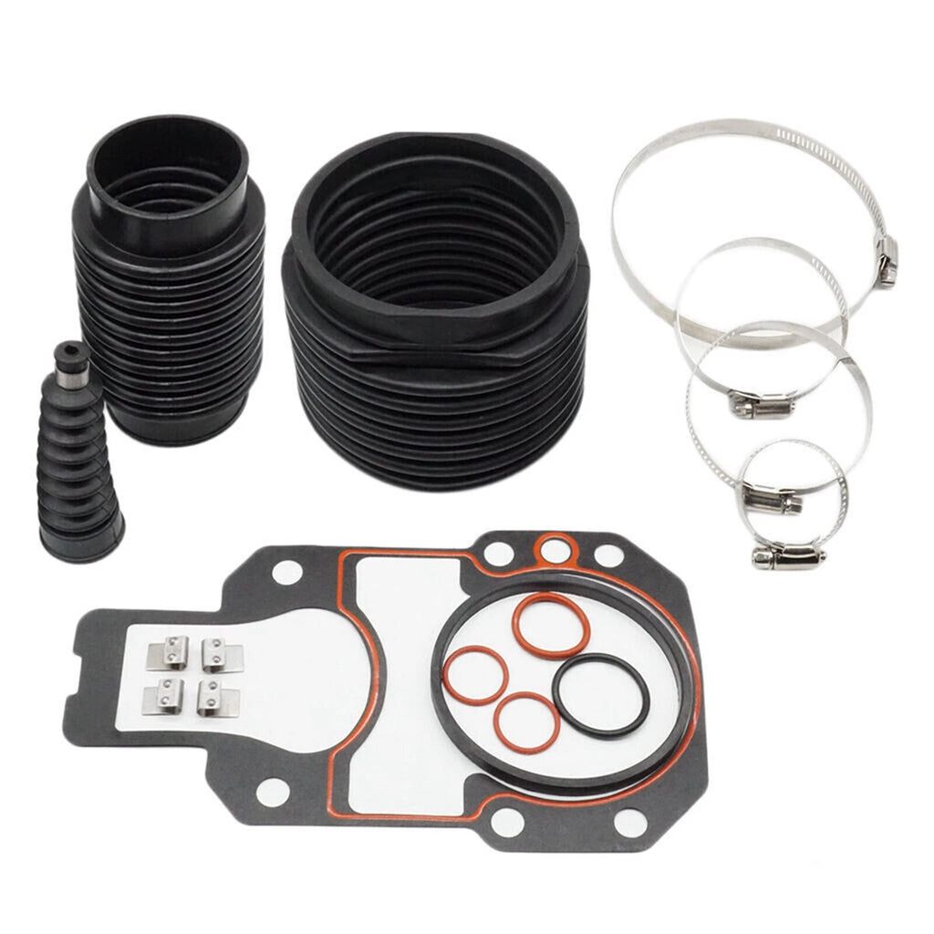 U-Joint Exhaust Cable Bellows Hose Kit for Mercruiser Alpha 1 (Gen II) 74639Q02 74369
