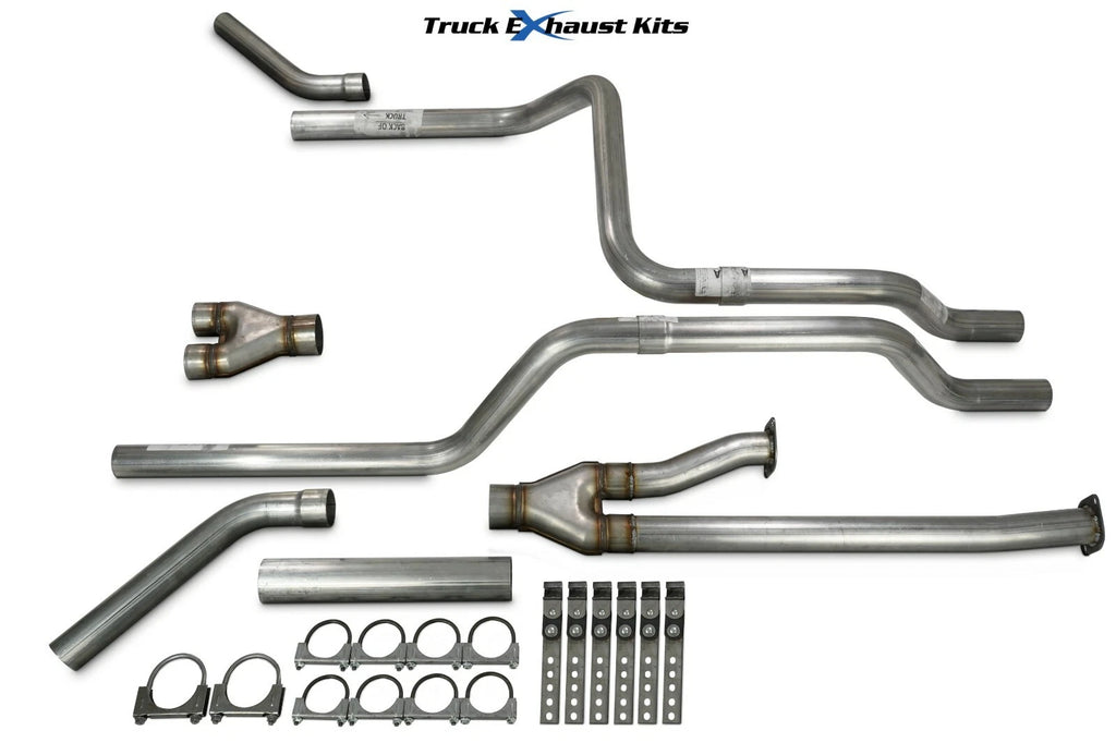 2.5" Dual Exhaust Kit Y Pipe for Toyota Tundra (2009–2013)
