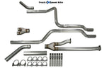 2.5" Dual Exhaust Kit Y Pipe for Toyota Tundra (2009–2013)