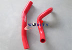 Silicone Radiator Hose for Kawasaki KFX450 KFX450R (2008-2014) RED