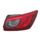 Replacement Passenger Side Outer LED Tail Light Assembly For 2016-2018 Mazda CX3