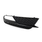 Black ABS Front Bumper Fog Light Grille Cover for Audi A5 (2012-2016)