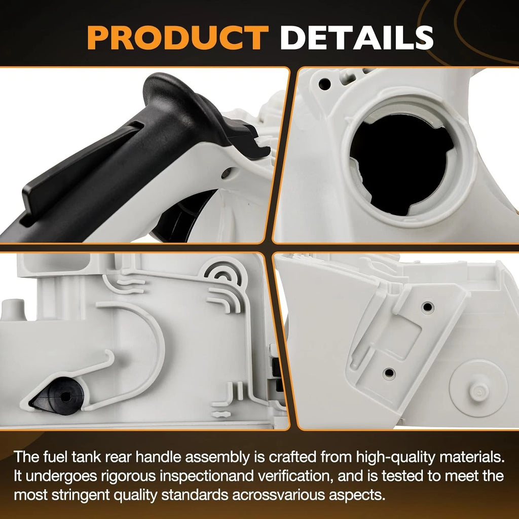 Chainsaw Fuel Gas Tank Rear Handle Assembly for Stihl MS271 MS291 (2010-2023)
