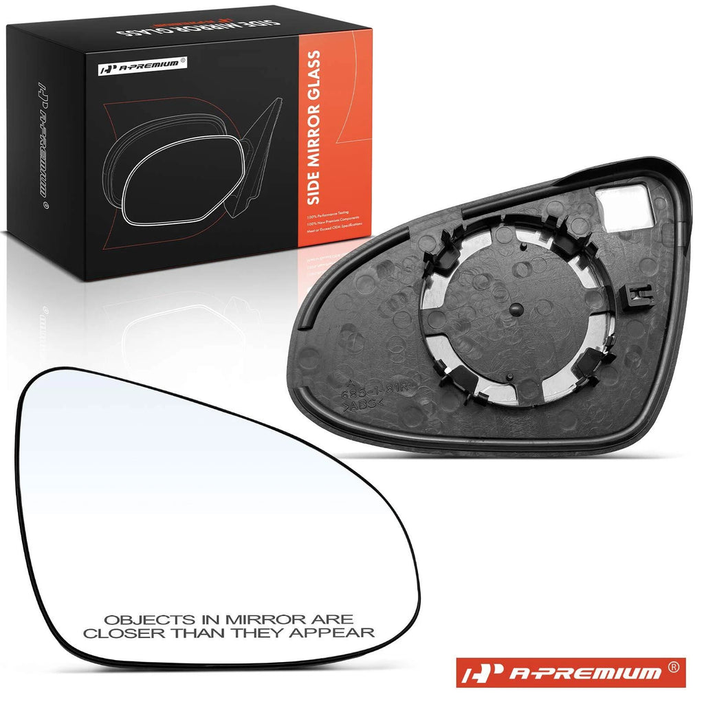 Passenger Manual Mirror Glass for Toyota Corolla (2014-2019)