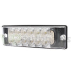 6X LED White Side Marker Turn Light for Pickup Truck Lorry (8 Inch)