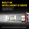 2X 9005 + H11 Combo 120W 48000LM LED Headlight Kit (High Low Beam)