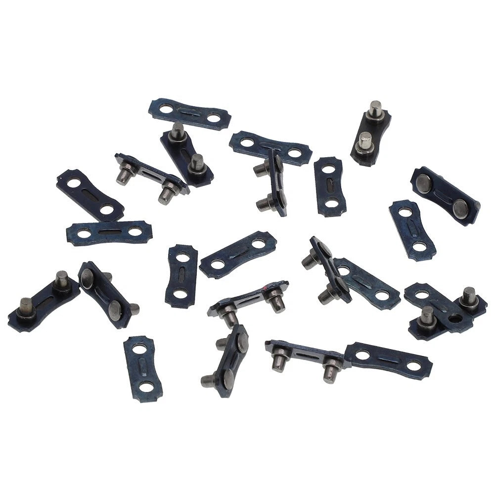 Set of 12 Chainsaw Chain Links Repair Parts 3/8 LP Pitch 0.043-0.050 Gauge