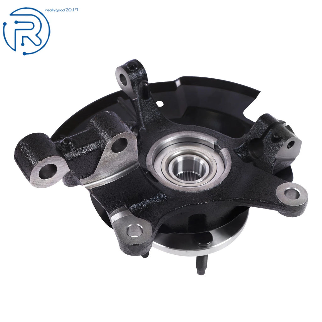 Set of 2 Front Steering Knuckle & Wheel Hub Bearing for Ford Edge