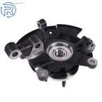 Set of 2 Front Steering Knuckle & Wheel Hub Bearing for Ford Edge
