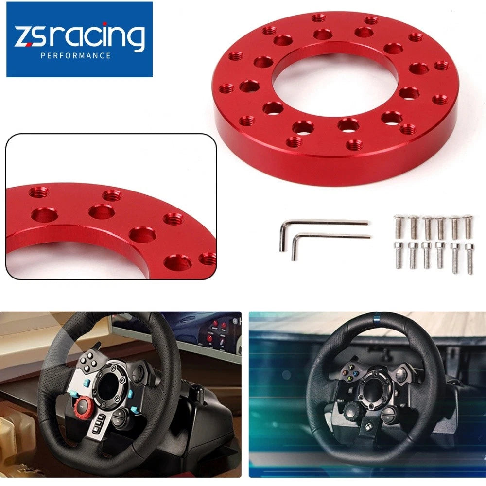 Aluminum Steering Wheel Adapter Plate for Logitech G27 G29 G920 G923